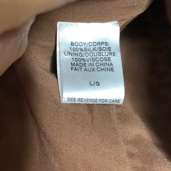 New CAMI NYC silk olivia jungle cami tank large - Picture 9 of 9